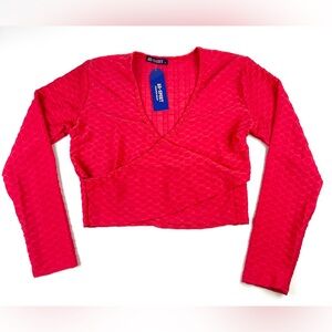 Women’s Long Sleeve Pink Athletic Top Size XL NWT